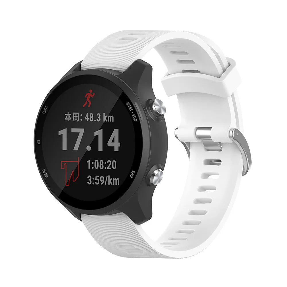 Bracelet en Silicone de 20mm pour Montre Garmin Forerunner / Venu / Vivoactive / Samsung Galaxy Watch BLACKBEARD OUTDOOR INDUSTRIES