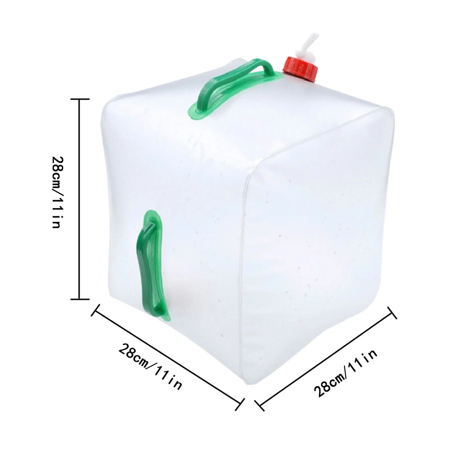 Réservoir d'Eau Pliable 10/20L – Sac à Eau Portable Grande Capacité pour Camping, Randonnée, Activités Extérieures - BLACKBEARD OUTDOOR INDUSTRIES