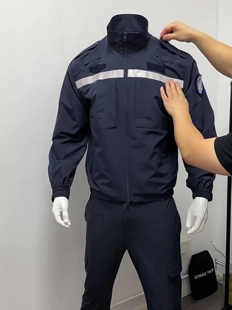 Veste de Travail Homme Haute Visibilité – Doudoune Rembourrée | Hiver | Étanche & Coupe-Vent - BLACKBEARD OUTDOOR INDUSTRIES