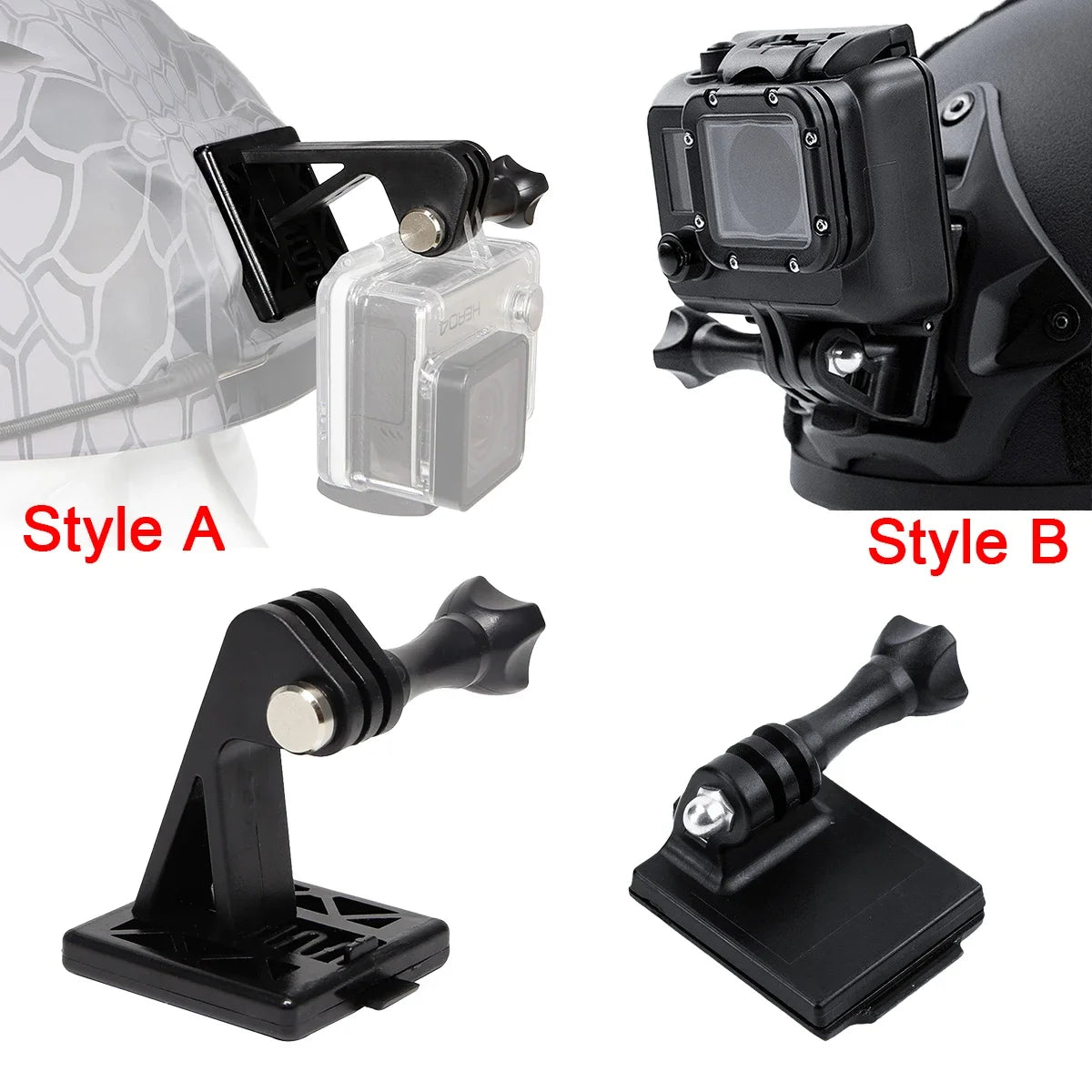 Adaptateur Base Fixe pour Casque FAST MICH NVG – Support Caméra d’Action GoPro Hero Ma boutique