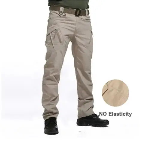 Pantalon Cargo Homme Résistant à l'Usure — Multi-poches, Coupe Droite, Style Tactique et Décontracté - BLACKBEARD OUTDOOR INDUSTRIES