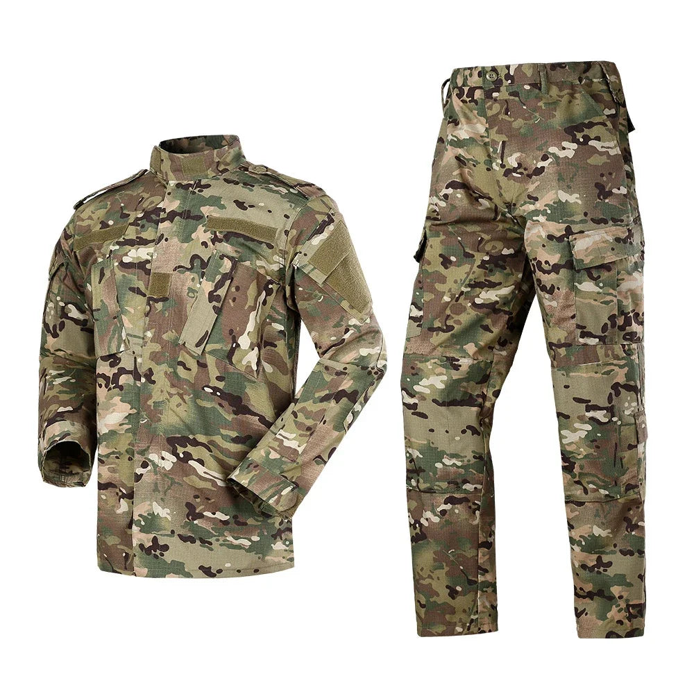 Uniforme Tactique Camouflage - Costume de Chasse et de Randonnée en Bleu Marine, Vêtement de Travail Camouflé - BLACKBEARD OUTDOOR INDUSTRIES
