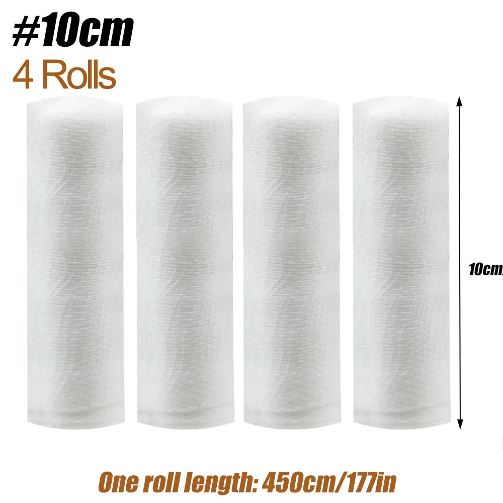 Bandages de Gaze Respirants - 4 Rouleaux - Fournitures de Premiers Secours Premium pour Aventuriers - Flexible - Bande de Pansement pour Soins des Plaies BLACKBEARD OUTDOOR INDUSTRIES