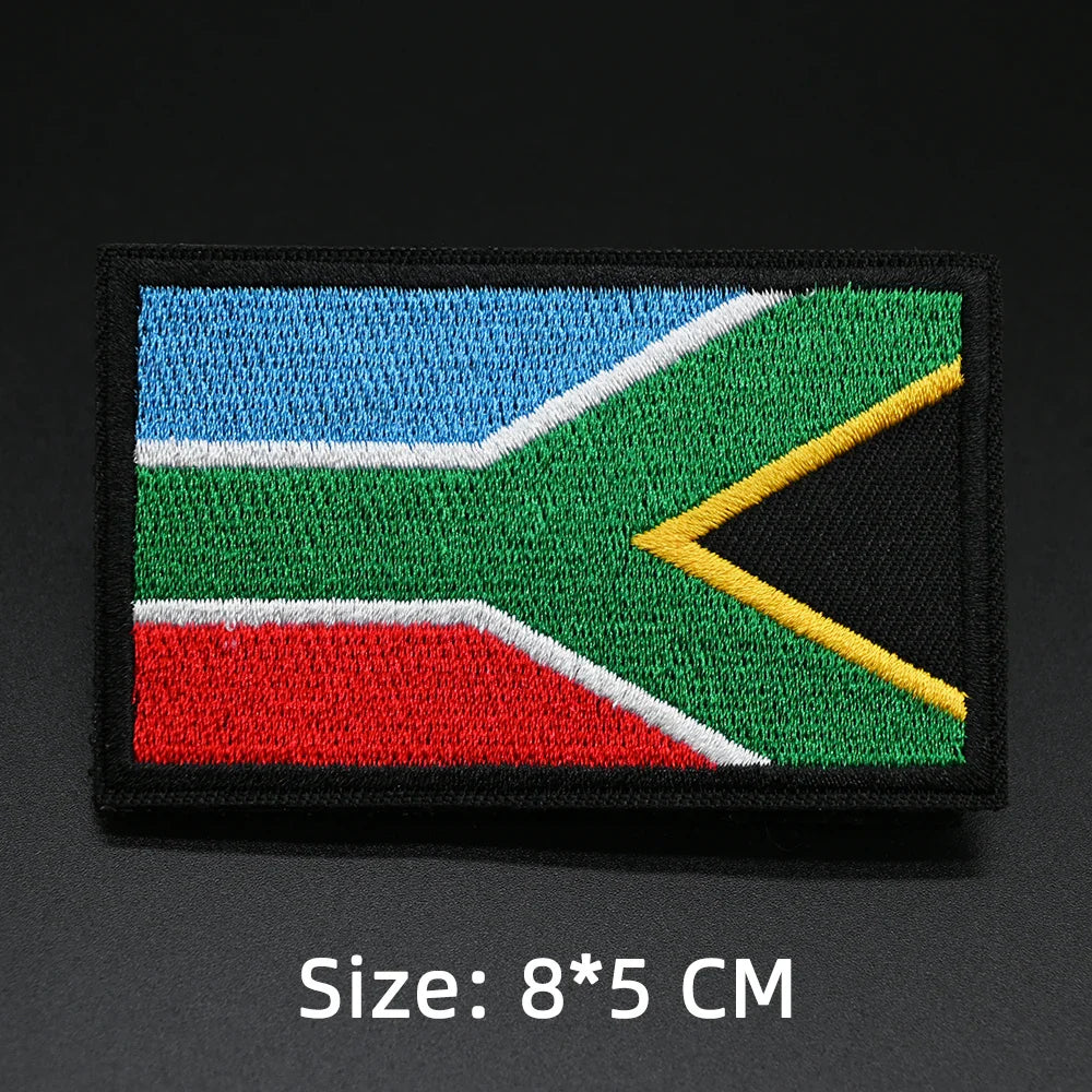 Patches Drapeaux Brodés Tactiques – international - BLACKBEARD OUTDOOR INDUSTRIES
