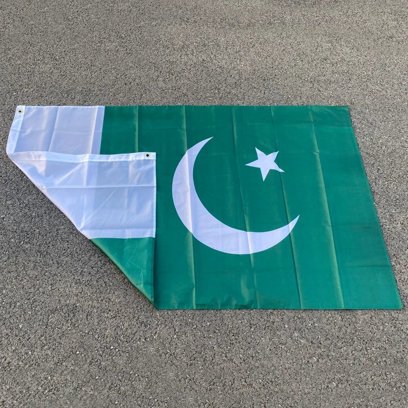 Drapeau du Pakistan - 90x150cm en Polyester BLACKBEARD OUTDOOR INDUSTRIES