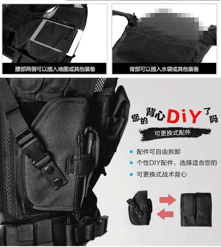 Gilet Tactique YAKEDA VT-1063 – Fiabilité et Performance Ma boutique