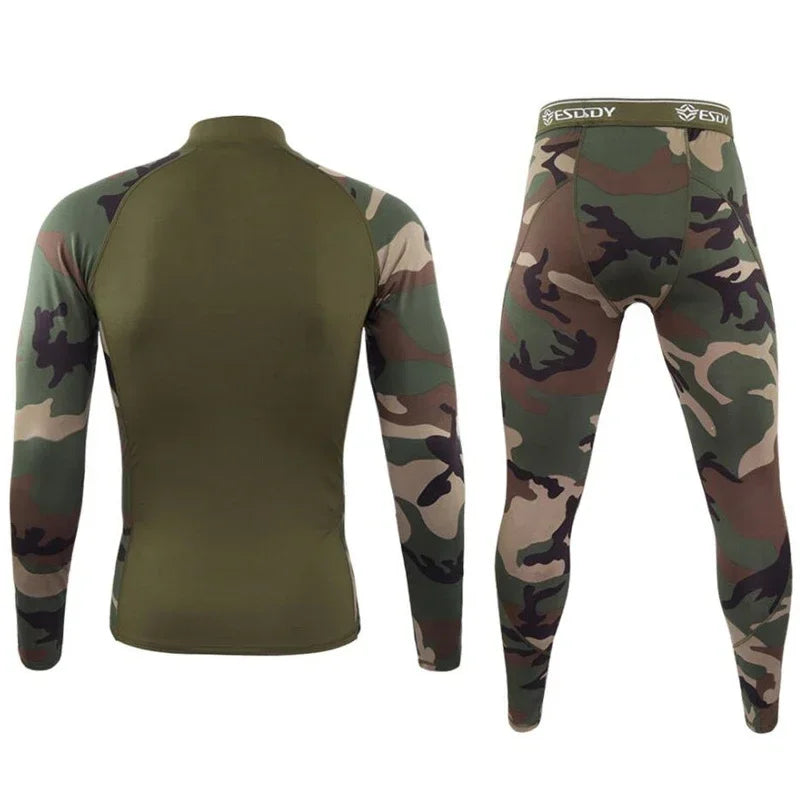 Ensemble Thermique Camouflage Hiver – Sous-vêtements Techniques pour Homme - BLACKBEARD OUTDOOR INDUSTRIES