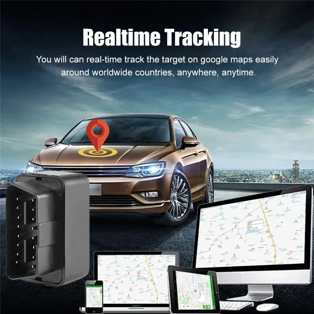 Mini Tracker GPS OBD 2G/4G pour Voiture – Système de Suivi Antivol avec Alarme, Géofencing, App Gratuite pour iOS/Android BLACKBEARD OUTDOOR INDUSTRIES