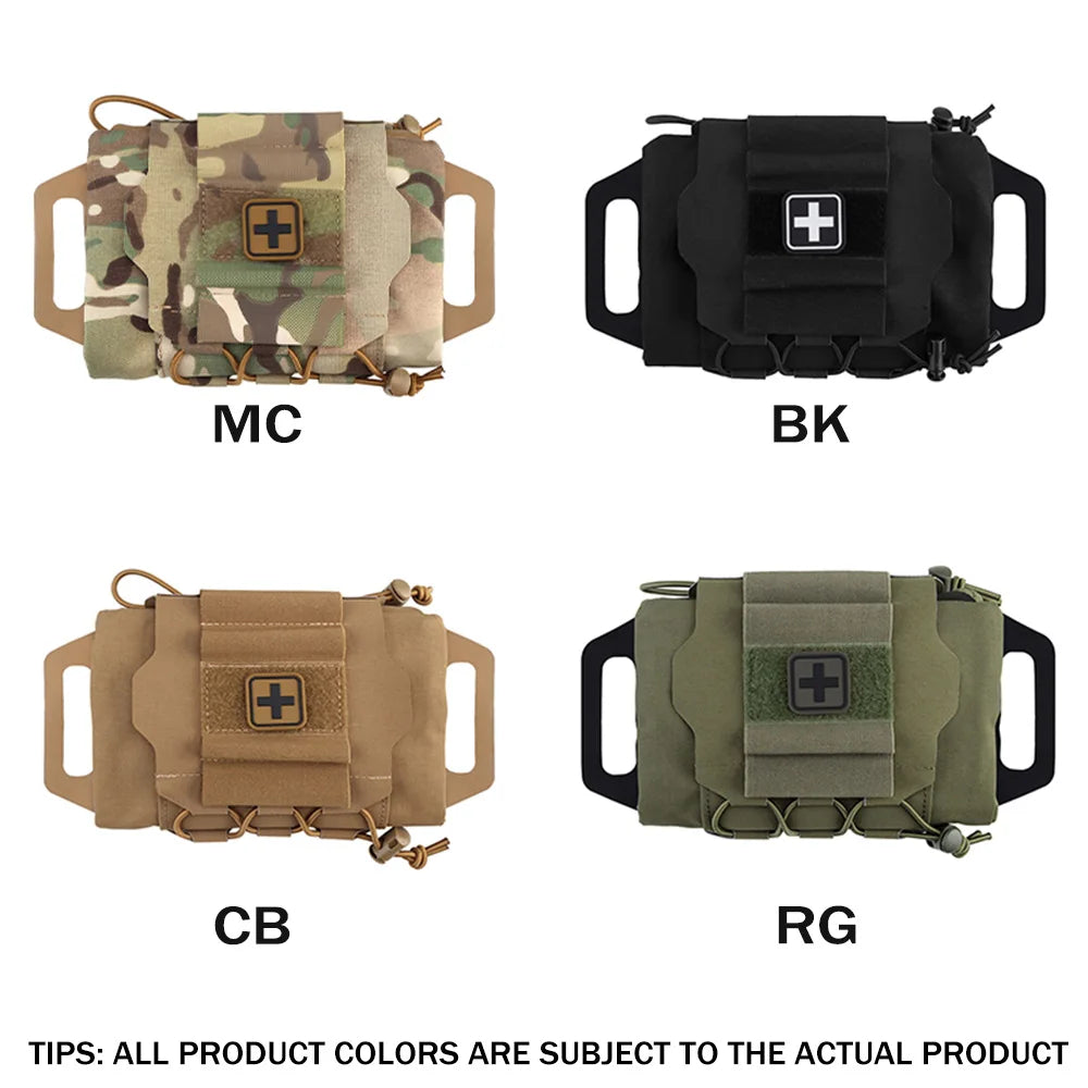 Kit de Premiers Secours OPHIDIANTAC IFAK - Poche Médicale MOLLE pour Déploiement Rapide, Sac de Chasse et Kit de Survie - BLACKBEARD OUTDOOR INDUSTRIES