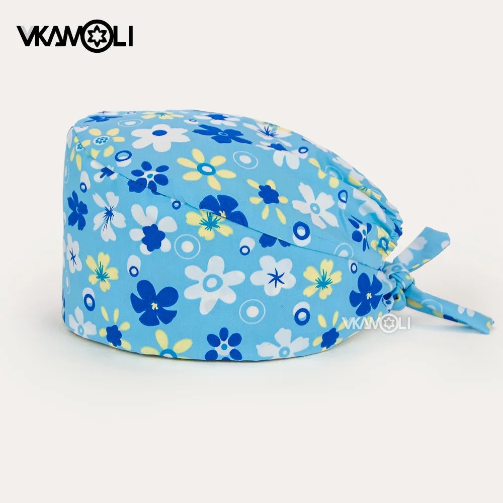 Chapeau Médical Imprimé pour Infirmières - Casquette de Scrub pour Femmes et Hommes, Uniforme Médical. - BLACKBEARD OUTDOOR INDUSTRIES
