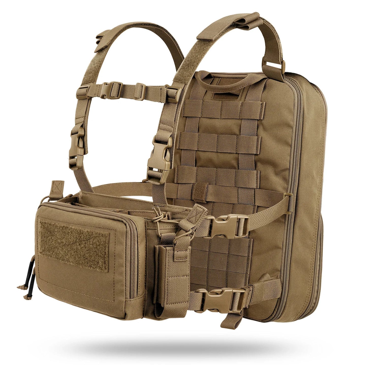 KRYDEX Tactical Flatpack D3 Backpack & D3CR Chest Rig Vest - Système modulable Camouflage pour Chasse, Airsoft et Activités Extérieures BLACKBEARD OUTDOOR INDUSTRIES