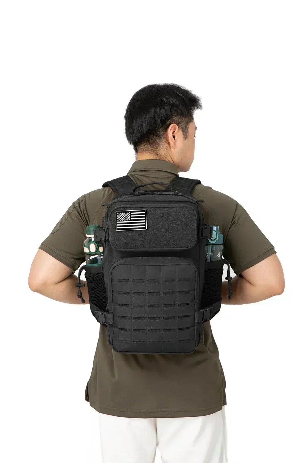 Sac à Dos Tactique Outdoor 25L/45L – Laser Cut MOLLE, Rucksack Polyvalent pour Homme et Femme - BLACKBEARD OUTDOOR INDUSTRIES