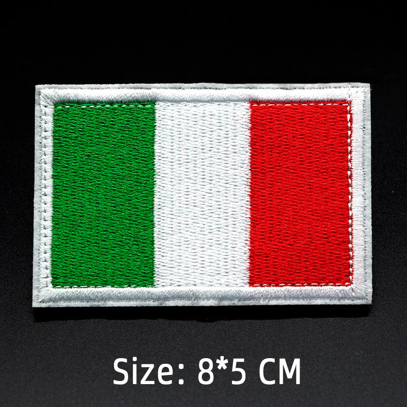 Patches Drapeaux Brodés Tactiques – international - BLACKBEARD OUTDOOR INDUSTRIES