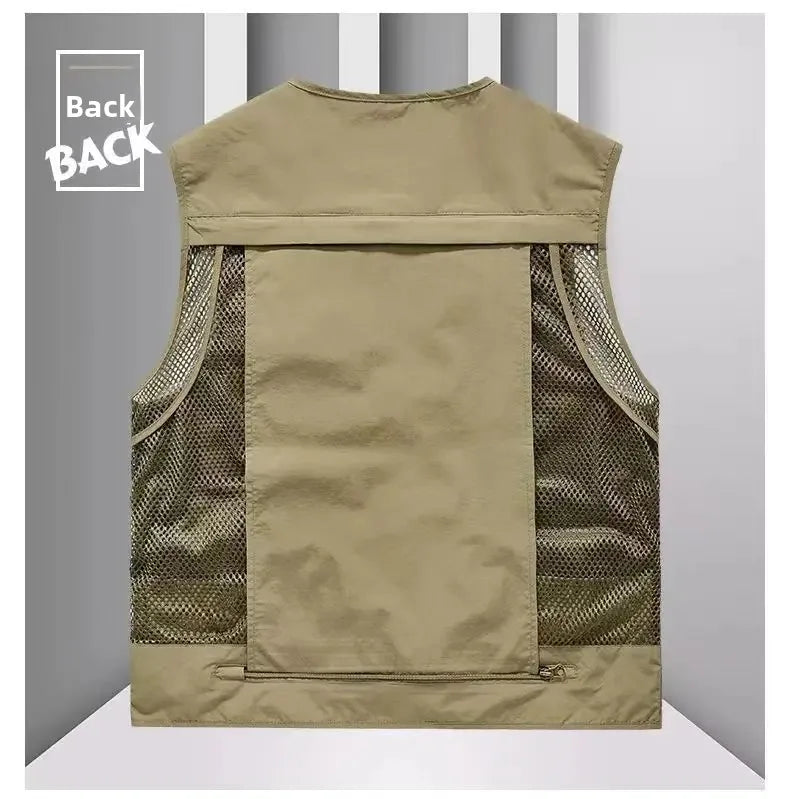 Gilet Homme Multi-Poches en Maille — Modèle 8512 - BLACKBEARD OUTDOOR INDUSTRIES