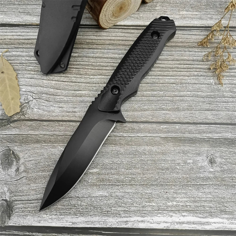 Couteau Pliant Haute Dureté avec Étui – Portable pour Camping, BBQ, Plongée et Épluchage de Fruits - BLACKBEARD OUTDOOR INDUSTRIES