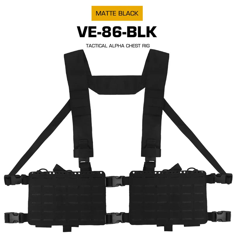 Alpha Chest Rig – Design Séparé avec Système MOLLE | OphidianTac - BLACKBEARD OUTDOOR INDUSTRIES