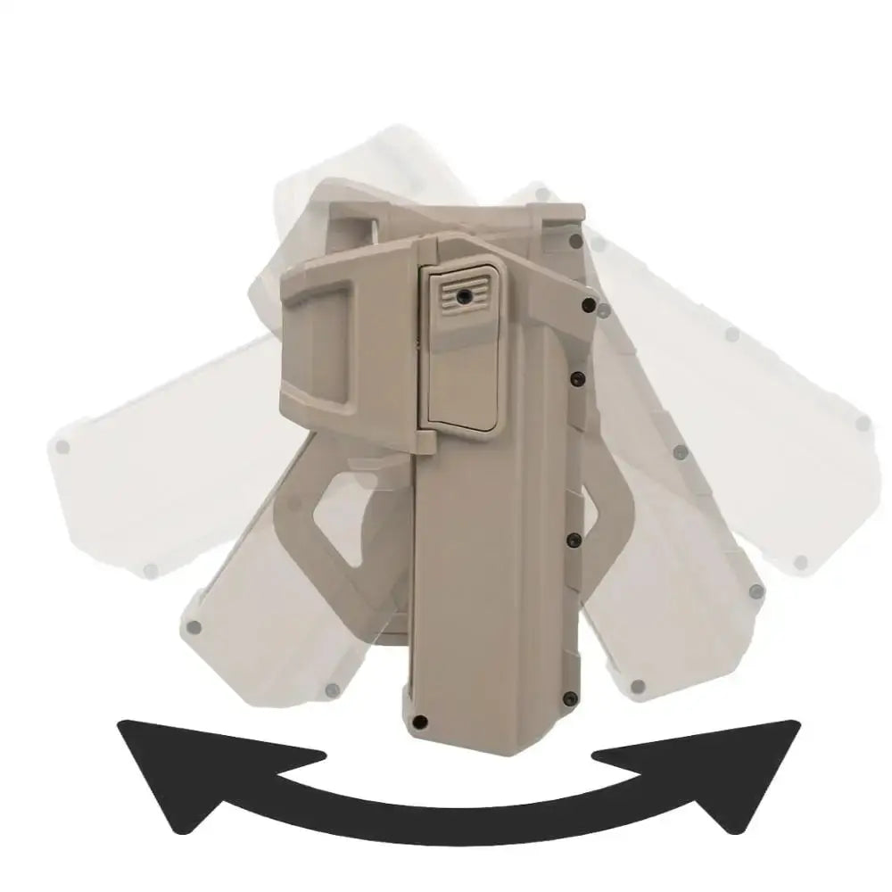 Holster Tactique pour Pistolet Glock 17/18/19 et Colt M1911 – Compatible X300/X400 Lampe/Tactical Laser Ma boutique