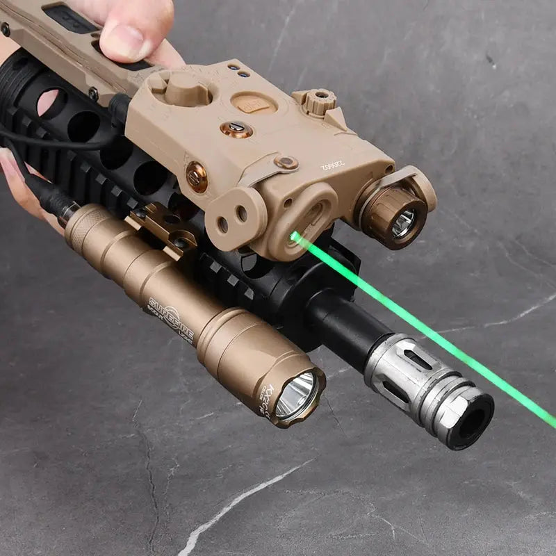 PEQ-15 Equipement Laser Puissant pour Airsoft – Laser Rouge/Vert/Bleu + IR Light + Flashlight M600C Ma boutique