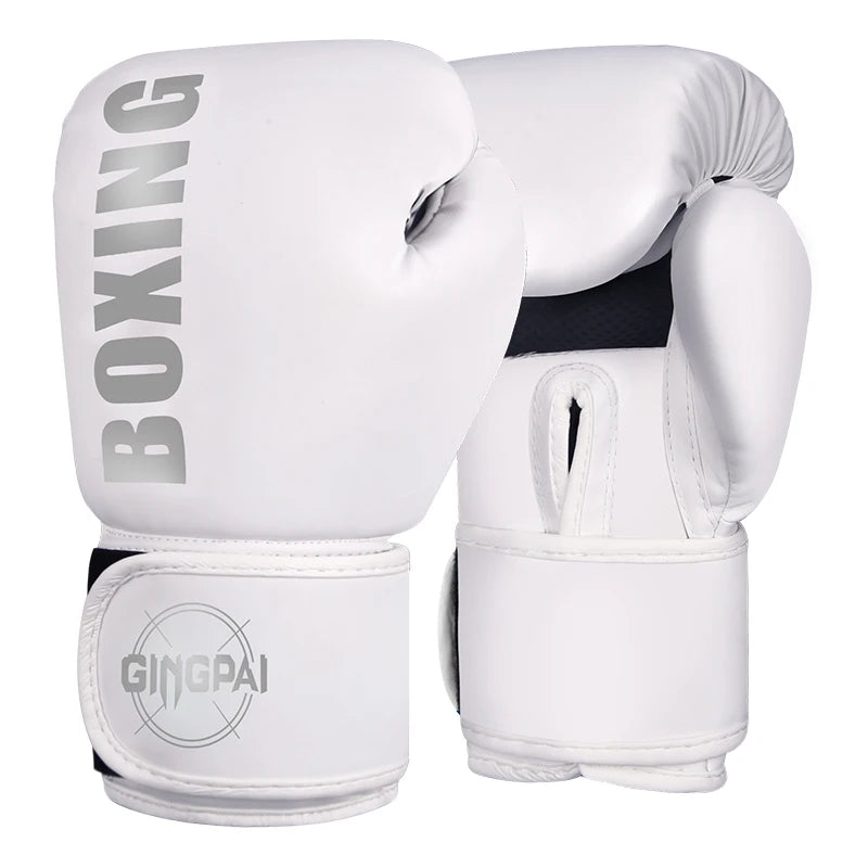 Gants de Boxe Professionnels GINGPAI SPORT – Gants de Combat Sanda, Muay Thai, MMA – Unisex, Adultes et Enfants, Entraînement, Sac de Sable et Combat - BLACKBEARD OUTDOOR INDUSTRIES
