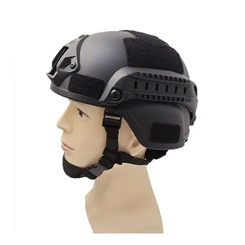 AST Helmet MICH2000 Tactical Airsoft Helmet Casque tactique léger pour Airsoft, Outdoor, Paintball, CS, SWAT et activités sportives Ma boutique