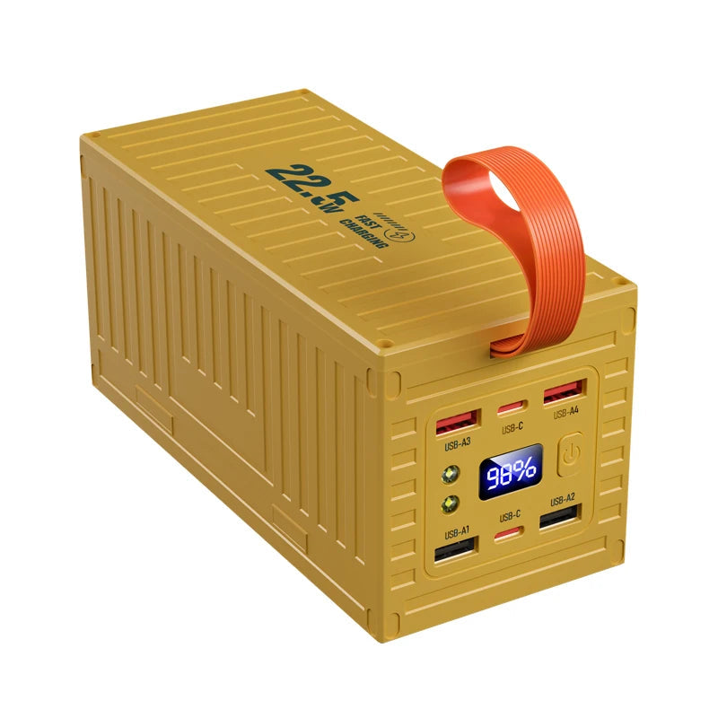 QOOVI 60000mAh Power Bank - Charge Rapide 22.5W PD QC 3.0, Station de Charge Haute Capacité BLACKBEARD OUTDOOR INDUSTRIES