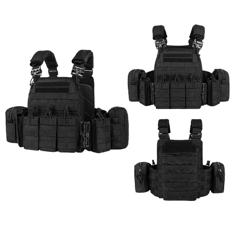 YAKEDA 6094 Vest — Gilet Porte-Placard Tactique Ultra-Léger à Dégagement Rapide Ma boutique