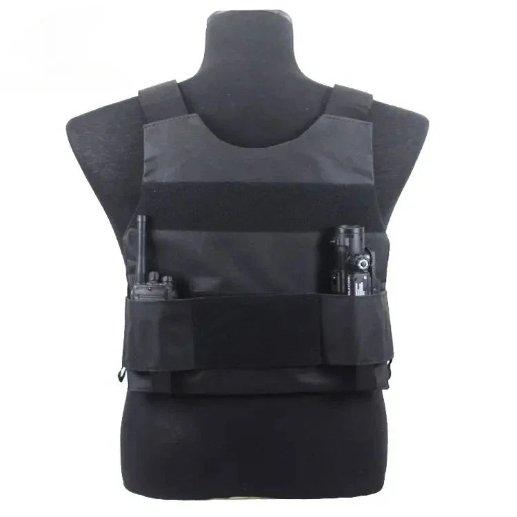 Gilet Tactique Camouflage Noir - Gilet Multifuntionnel de Sports et Entraînement, Idéal pour la Chasse et les Activités de Terrain BLACKBEARD OUTDOOR INDUSTRIES