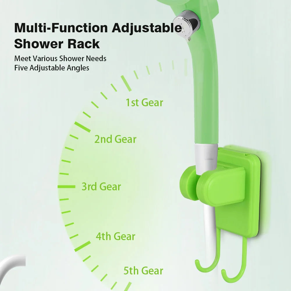 Kit de Douche Portable pour Camping – Pompe de Douche RV avec Écran Numérique Intelligent, Mode Éco Énergétique, Batterie 6000mAh – Idéale pour Aventures en Plein Air - BLACKBEARD OUTDOOR INDUSTRIES