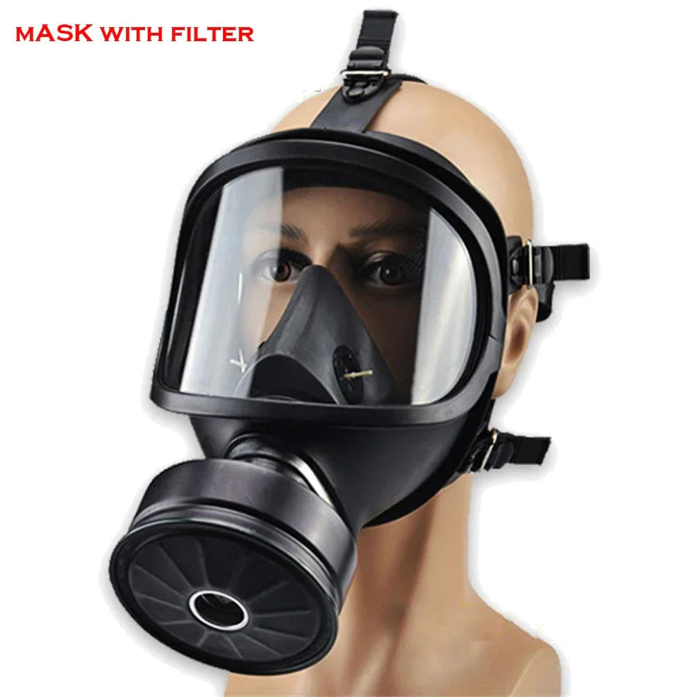 Masque à Gaz Intégral MF14B — Protection Chimique et Nucléaire - BLACKBEARD OUTDOOR INDUSTRIES