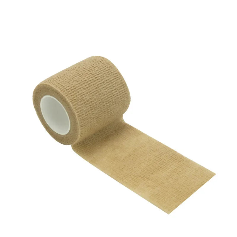 10 Rouleaux de Bande Auto-adhésive Élastique - Bandage Sportif, Tape de Protection pour Articulations (Genou, Doigt, Épaule) et Accessoires Tatouage - BLACKBEARD OUTDOOR INDUSTRIES
