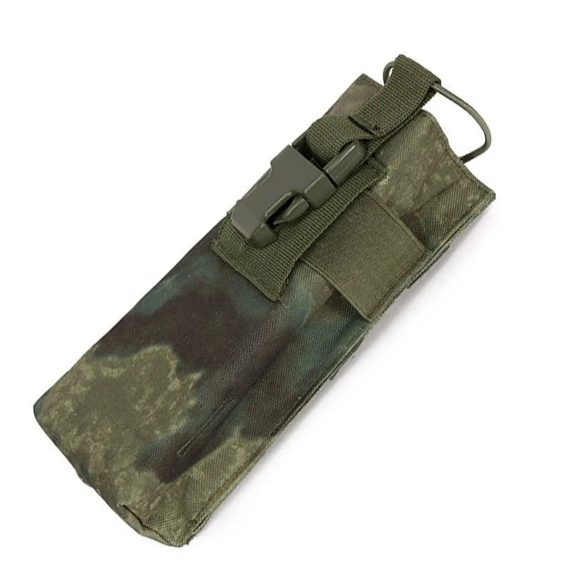 Pochette Tactique MOLLE pour Radio Walkie-Talkie – Porte-Bouteille d'Eau, Pochette de Magasin pour Activités de Plein Air, Camping et Sports BLACKBEARD OUTDOOR INDUSTRIES