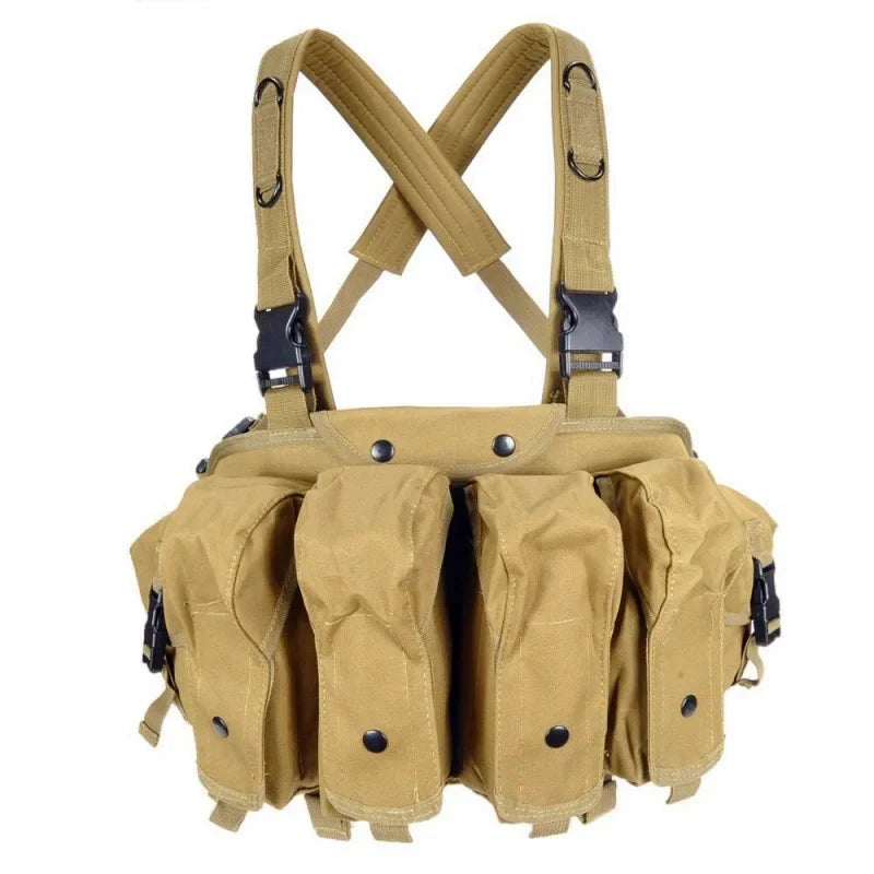Chest Rig Tactique AK – Léger, Modulable et Haute Capacité Ma boutique