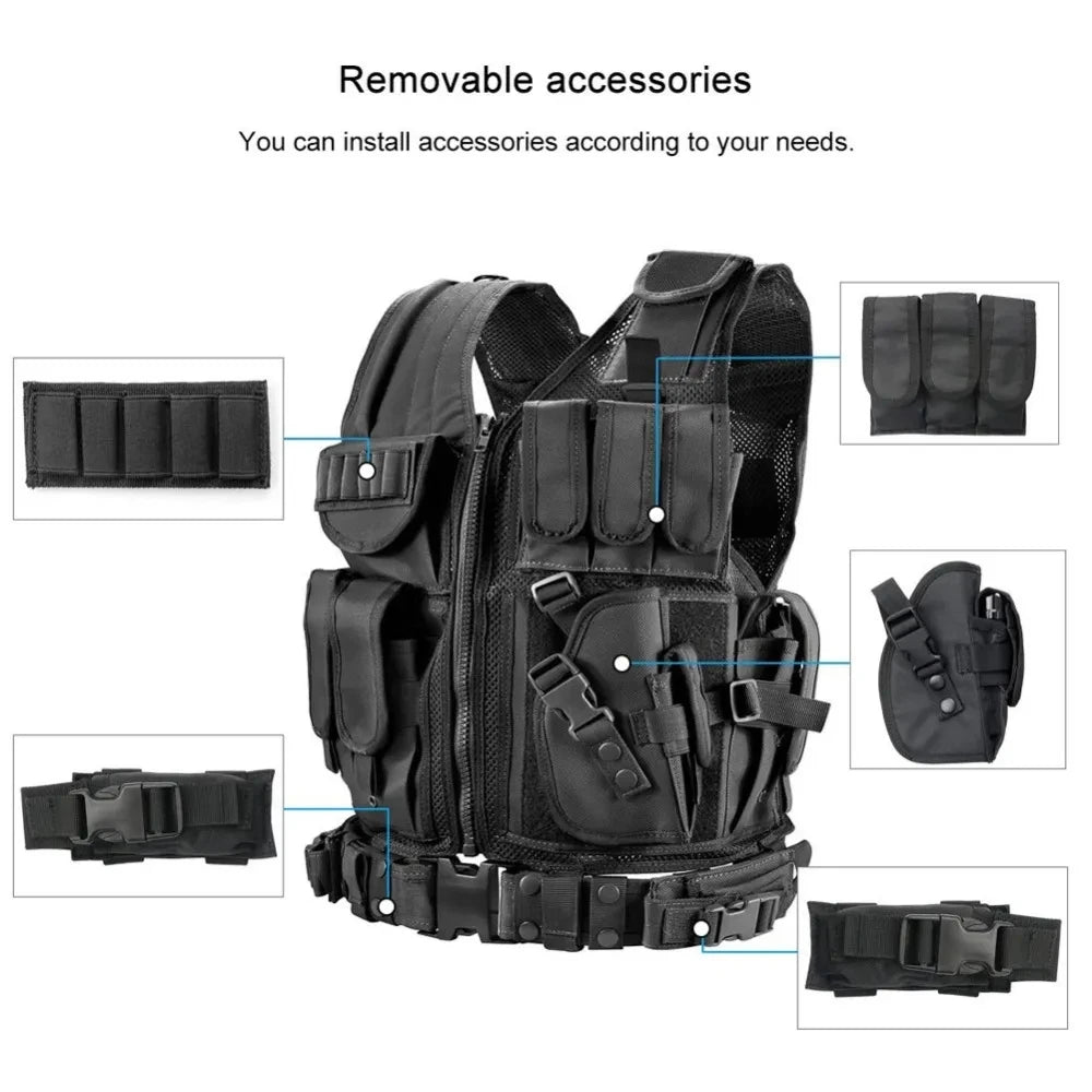Gilet d’Intervention Tactical – Robustesse et Fonctionnalité Ma boutique