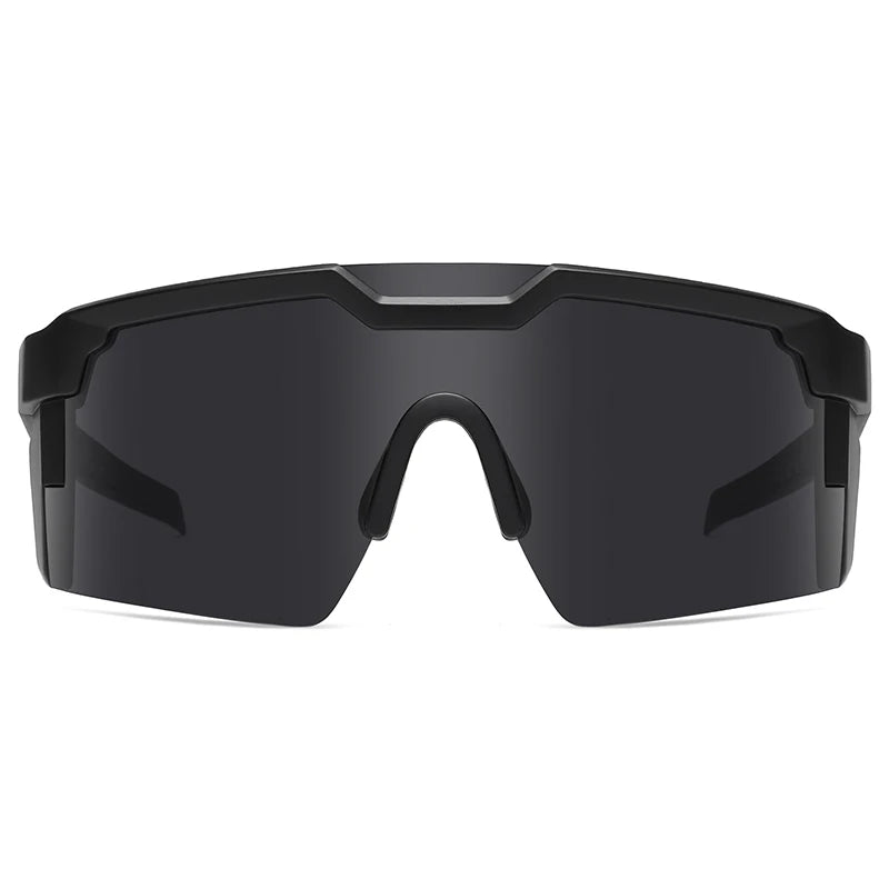 Lunettes de Soleil Sport AOZE Heat Wave – Unisexe – UV400 – Effet Miroir – Style Rectangulaire Oversize - BLACKBEARD OUTDOOR INDUSTRIES