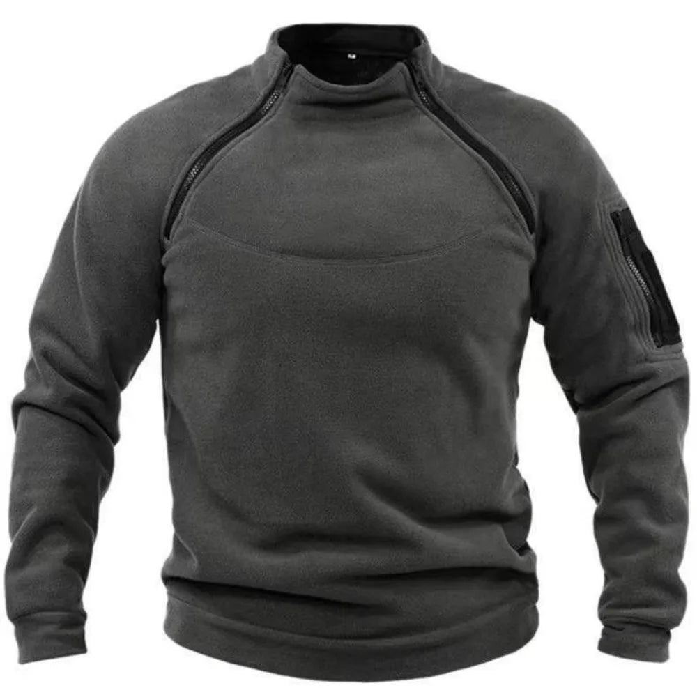 Sweatshirt Polaire Homme Outdoor Zippé | Col Montant | Respirant | Automne & Hiver | King Billion - BLACKBEARD OUTDOOR INDUSTRIES