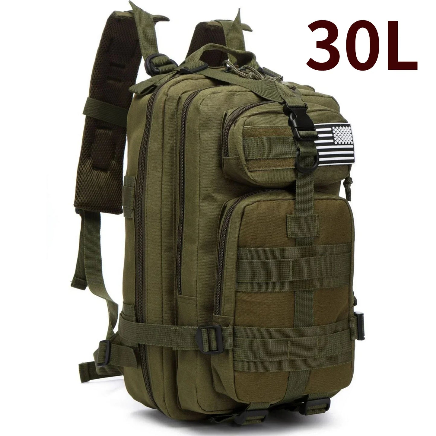 Thuram Sac à Dos Nylon 1000D Imperméable 30L/50L – Trekking, Pêche, Chasse, Camping, Randonnée - BLACKBEARD OUTDOOR INDUSTRIES
