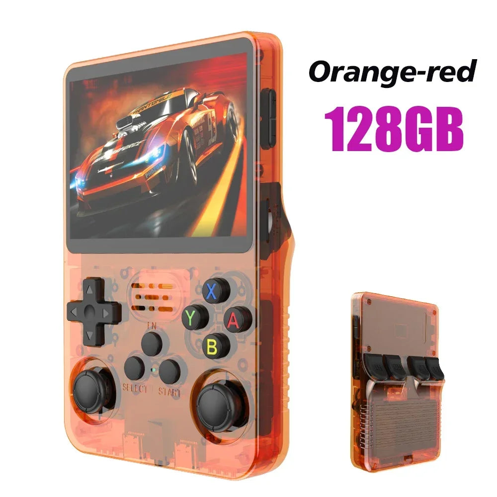 Console de Jeu Rétro Portable R36S – Écran IPS 3,5" – Système Linux – 64 Go / 128 Go – 15 000 Jeux Inclus - BLACKBEARD OUTDOOR INDUSTRIES