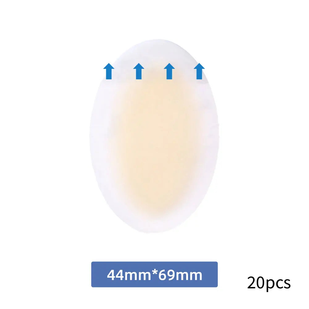 Patchs Hydrocolloïdes pour Talons – 10 ou 20 pièces - BLACKBEARD OUTDOOR INDUSTRIES