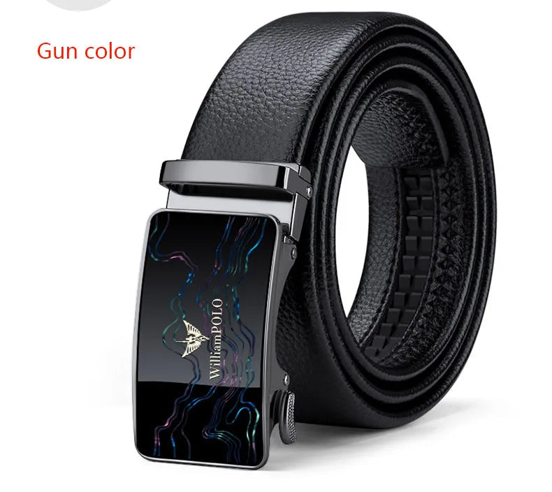 Ceinture en Cuir de Vachette Business WILLIAMPOLO Ma boutique