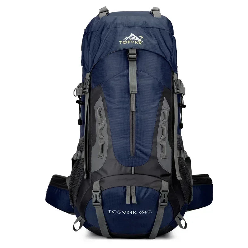 Sac à Dos de Camping 65L – Grande Capacité, Étanche, Unisexe - BLACKBEARD OUTDOOR INDUSTRIES