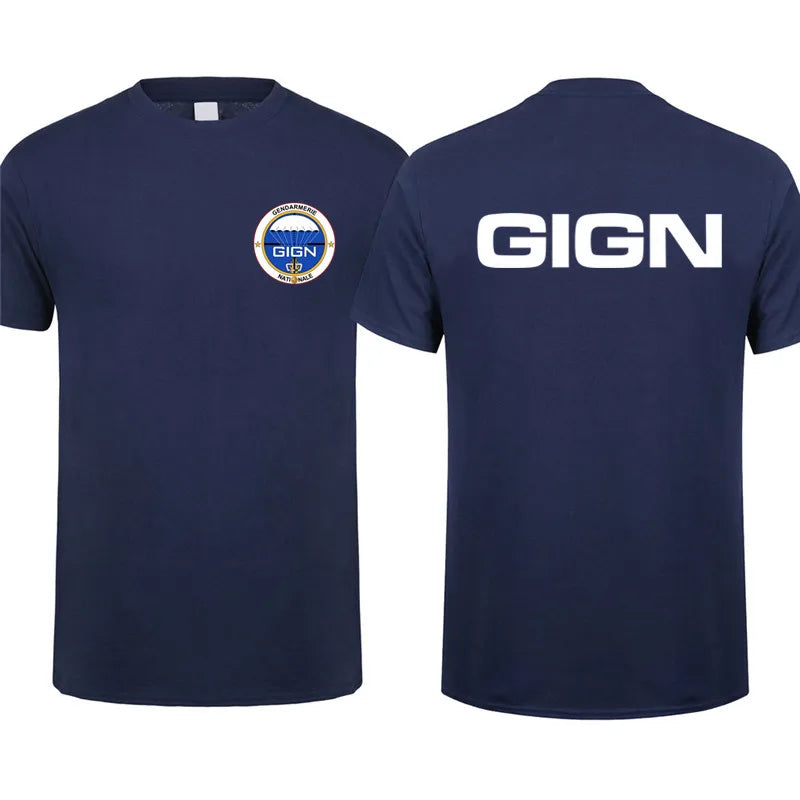 T-shirt Gendarmerie Française – Manches Courtes - BLACKBEARD OUTDOOR INDUSTRIES