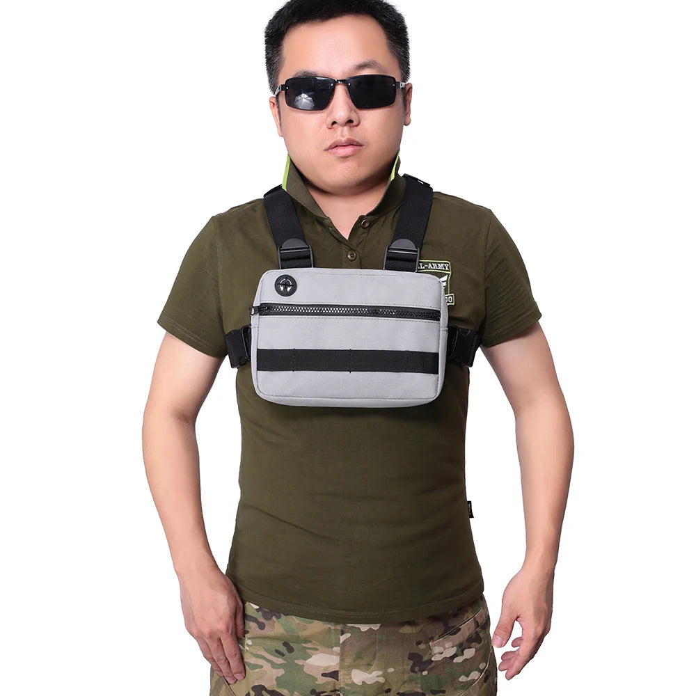 Molle Chest Bag - Sac de Poitrine Front Pack, EDC, Streetwear, Outdoor et Chasse BLACKBEARD OUTDOOR INDUSTRIES