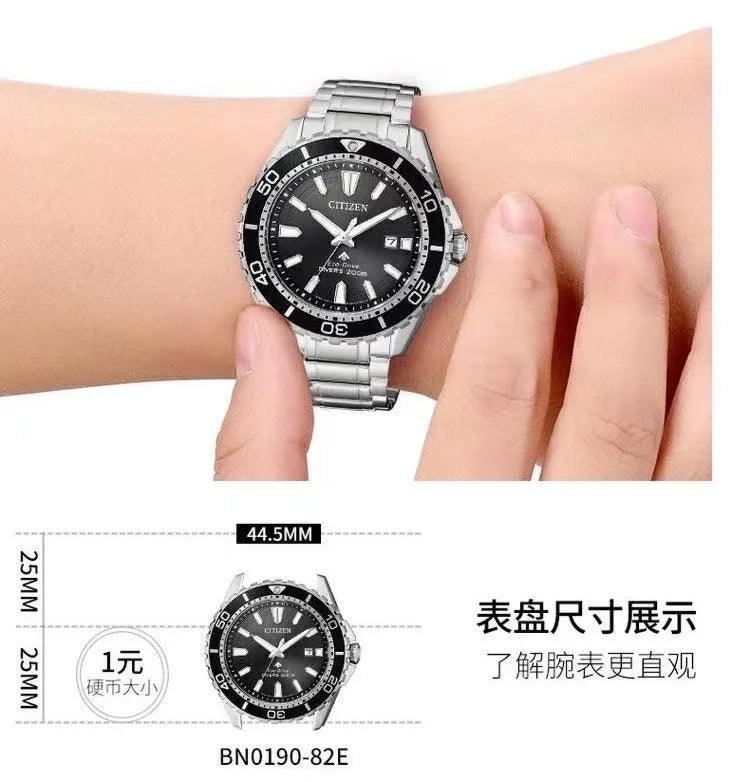 Montre Homme Citizen BM8475-26E – Énergie Solaire Éco-Drive – Étanche 200M – Bracelet Cuir – Design Sport & Élégant - BLACKBEARD OUTDOOR INDUSTRIES
