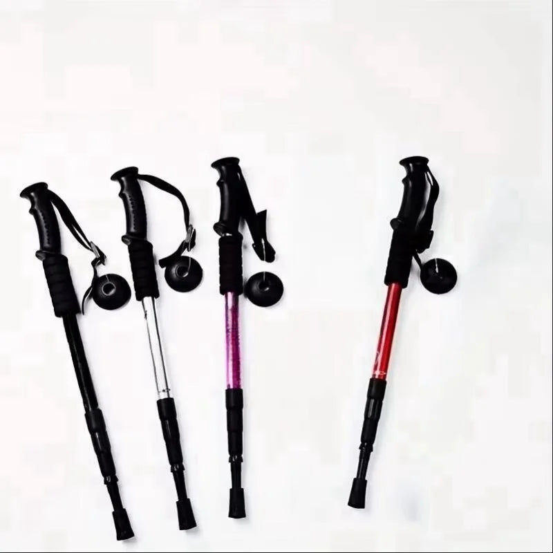 Bâtons de Randonnée Pliables Ultralégers avec Amortisseur – Trekking, Camping, Montagne - BLACKBEARD OUTDOOR INDUSTRIES