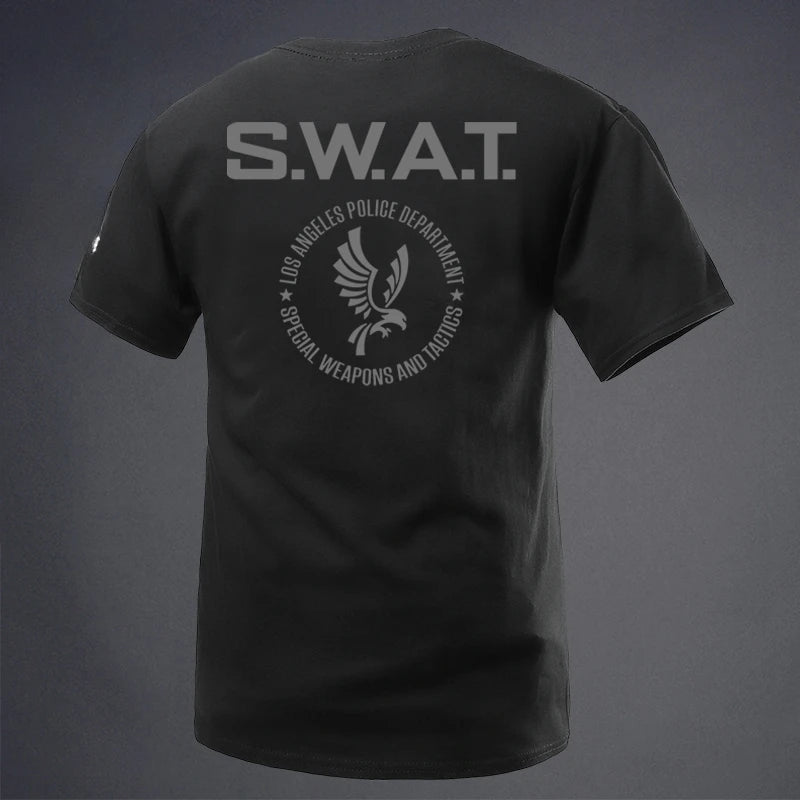 T-shirt Standard LAPD 2025 – “Los Angeles Squad Eagle” - BLACKBEARD OUTDOOR INDUSTRIES