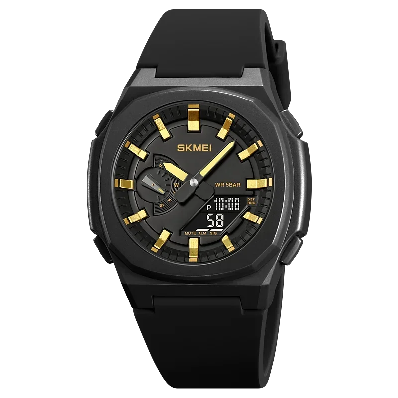 Montre de Sport SKMEI 2091 pour Homme – Montre Numérique Militaire Résistante à l'Eau avec Fonction Compte à Rebours et Date - BLACKBEARD OUTDOOR INDUSTRIES