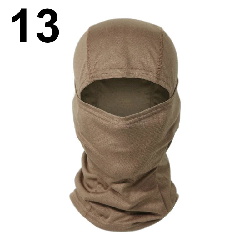 Balaclava Camouflage Multicam – Masque Intégral pour Ski, Cyclisme, Chasse, Airsoft et Plein Air - BLACKBEARD OUTDOOR INDUSTRIES