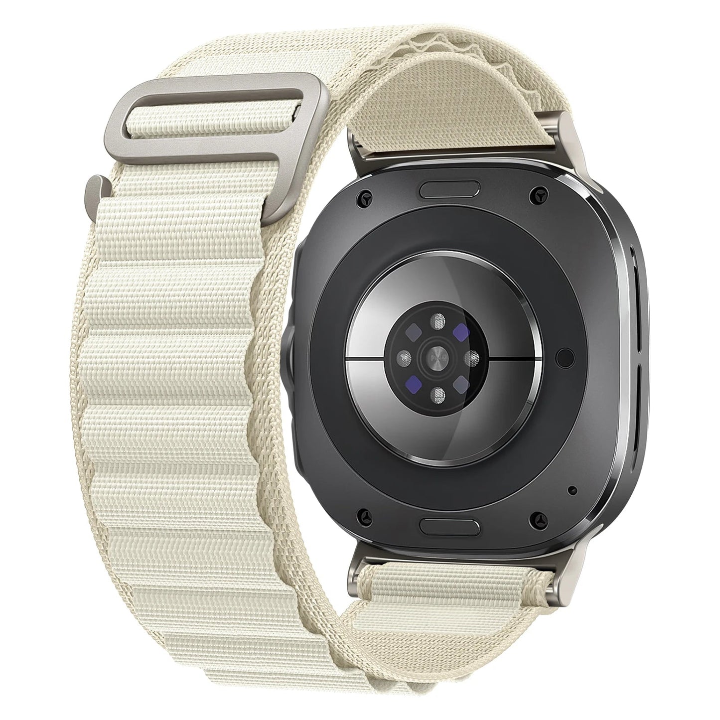 Alpine Loop Bracelet pour Samsung Galaxy Watch Ultra 47mm – Bracelet Sport en Nylon avec Boucle en Titane BLACKBEARD OUTDOOR INDUSTRIES