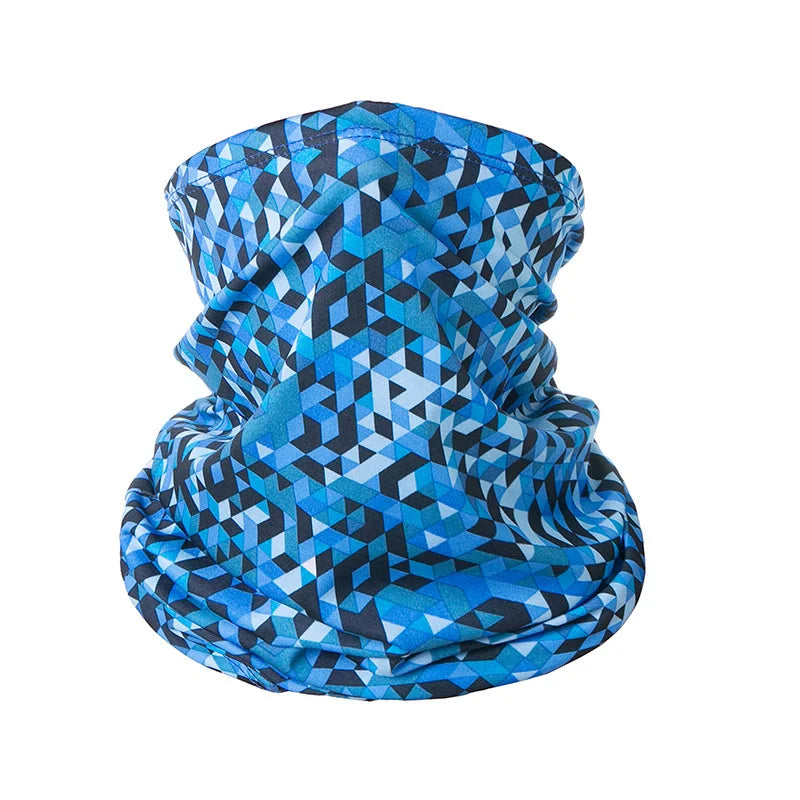 Cache-cou en Soie Glacée avec Protection UV – Tube Respirant pour Activités Extérieures, Idéal pour Randonnée, Cyclisme, Ski et Sports de Plein Air - BLACKBEARD OUTDOOR INDUSTRIES