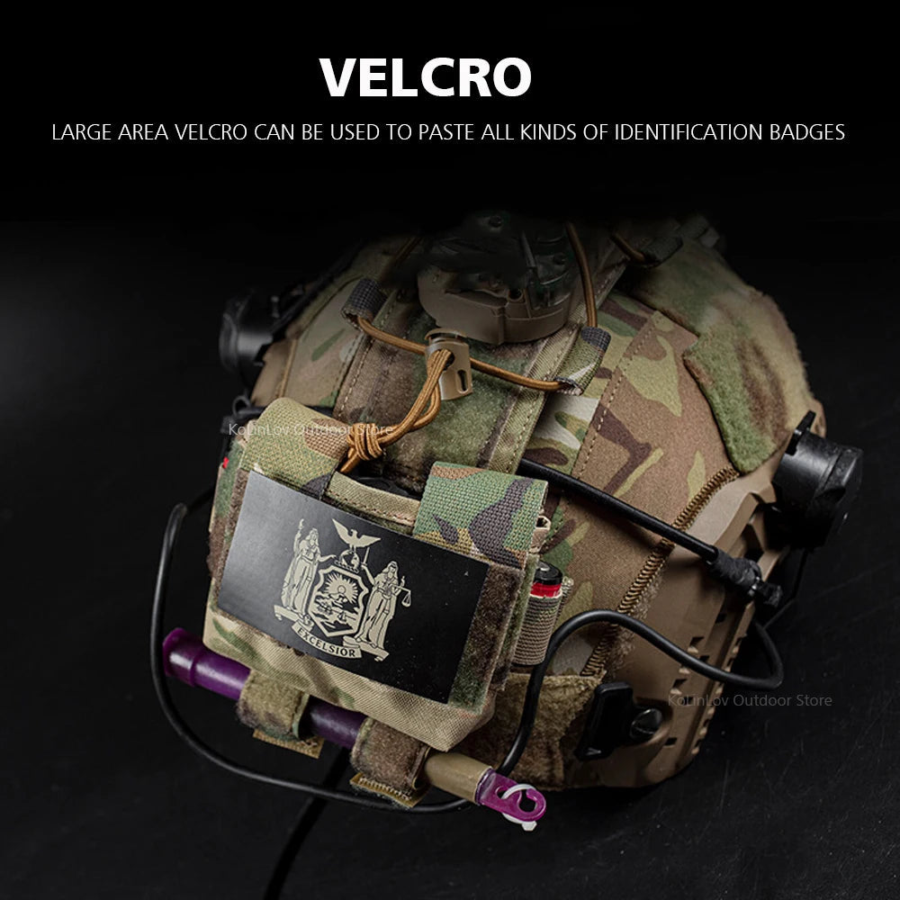 Pochette Batterie Tactique pour Casque MK2 – Contrepoids M-LOK – Ma boutique